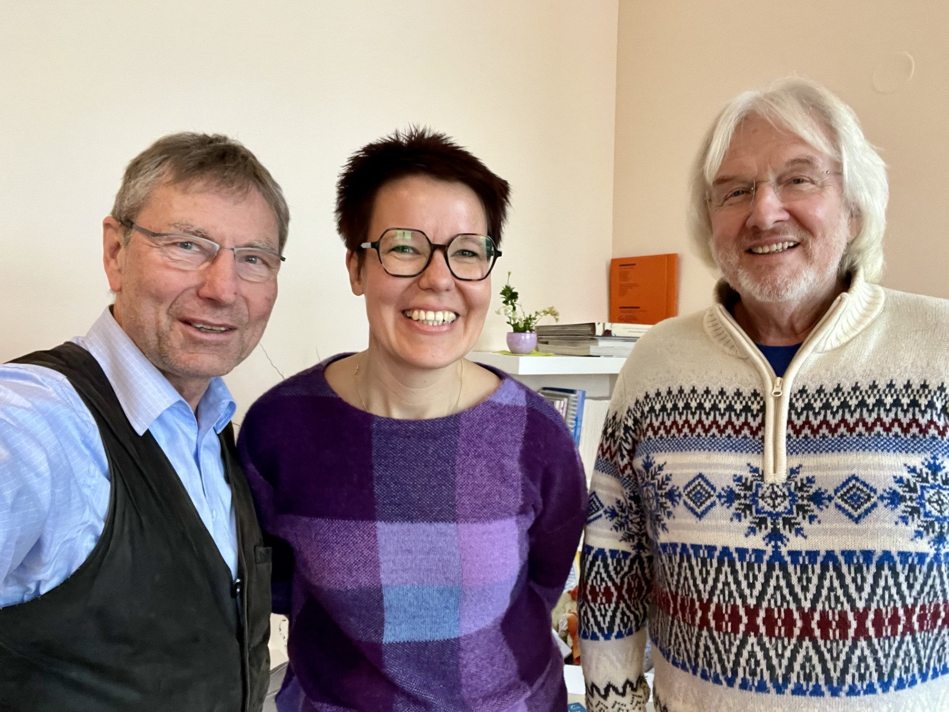 vlnr Thomas Sitte, Stefanie Klee, Helmut Sämann